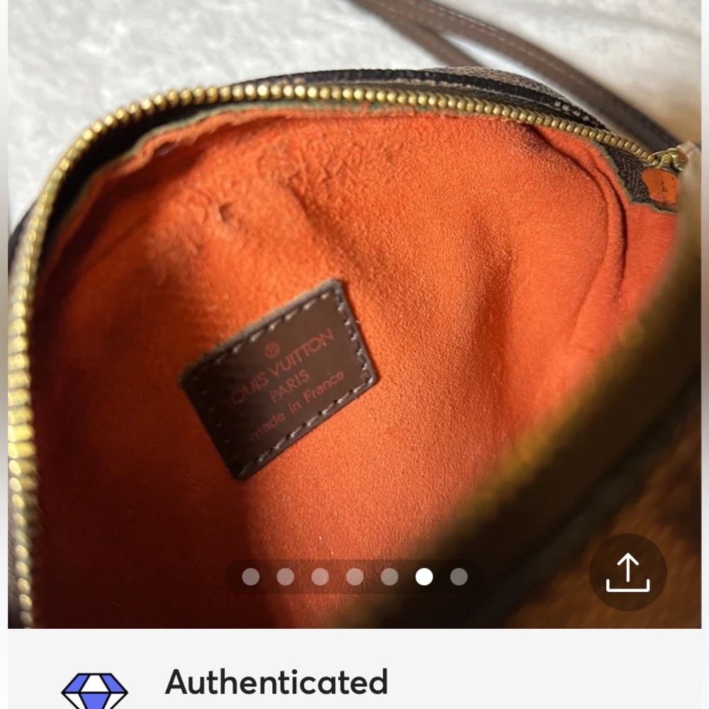 SOLD❗️Rare Louis Vuitton Ipanema Pochette Damier Ebene 3 way crossbody - Picture 6 of 7